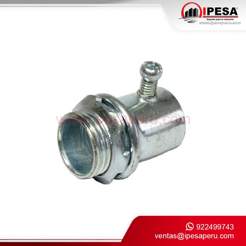 EMT CONECTOR ACERO DE 4´´