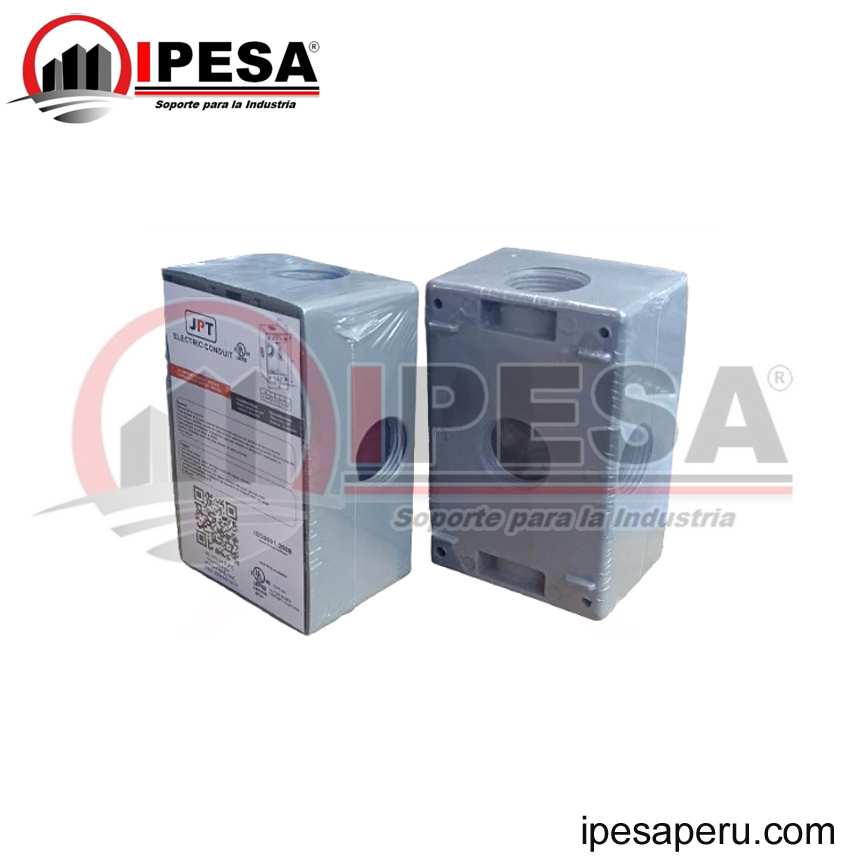 RECTANGULAR RAWELD 5 HOLES 1/2´´