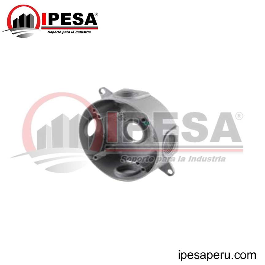 RECTANGULAR RAWELD 3 HOLES 1/2´´