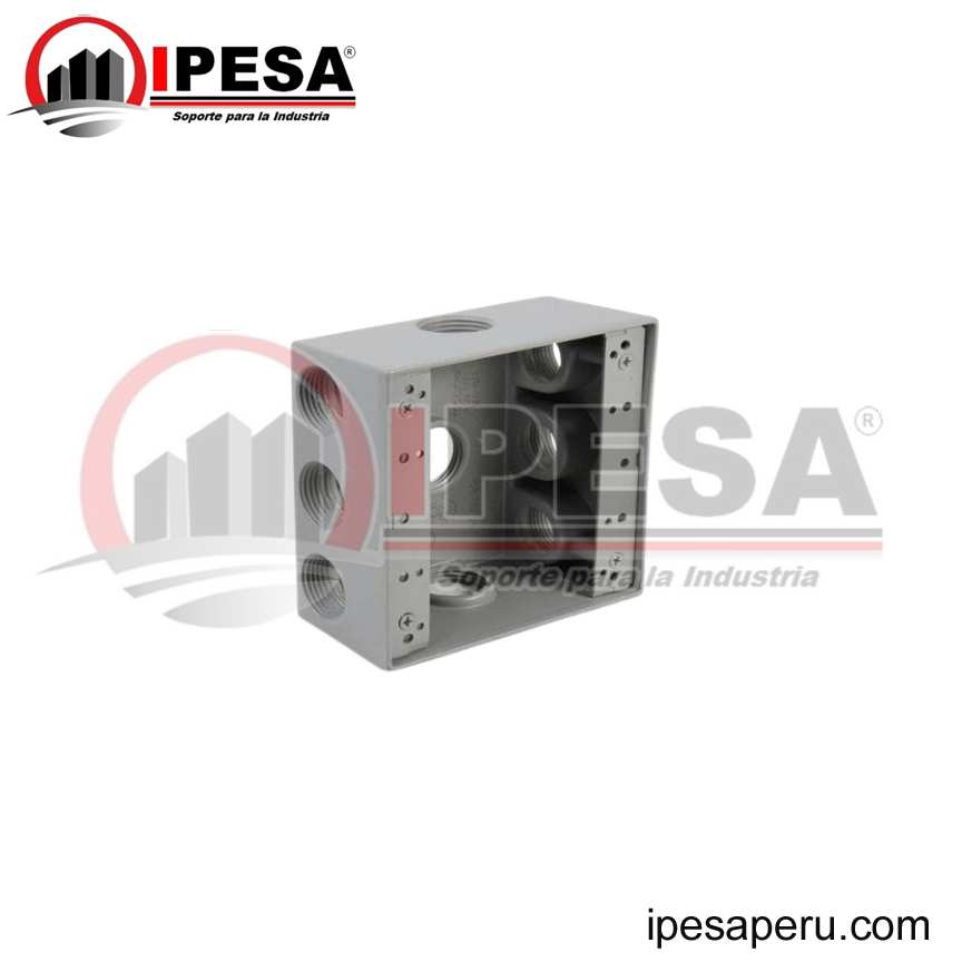 CUADRADA RAWELD 3 HOLES 1/2´´